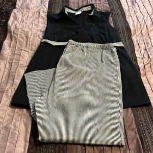 Sleeveless Maternity Outfit